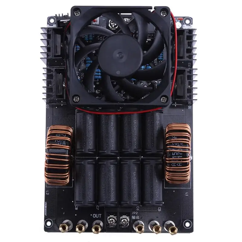

50A DC 12-40V 1KW ZVS Low Voltage Induction Heating Board High Frequency High Voltage Generator with Coil