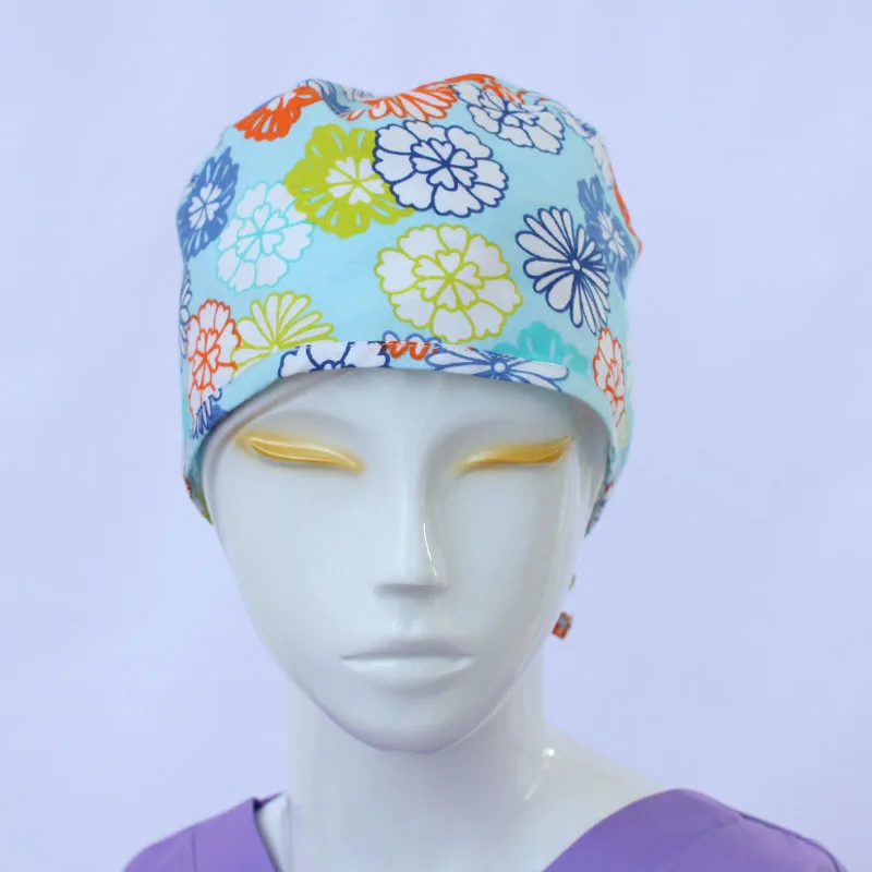 Lab Doctor Nurse Scrub Medical Caps 100 cotton adjustable new designed