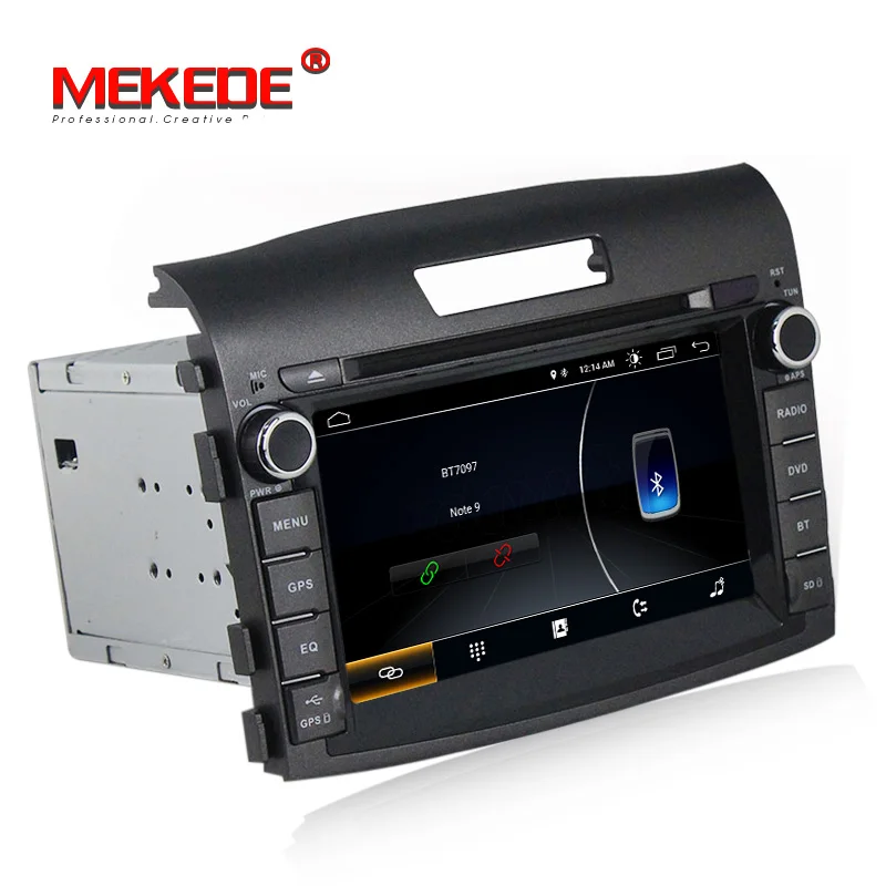 MEKEDE 2din Android 8,1 автомобильный DVD мультимедийный плеер для honda CRV 2012- с wifi BT Радио gps навигация