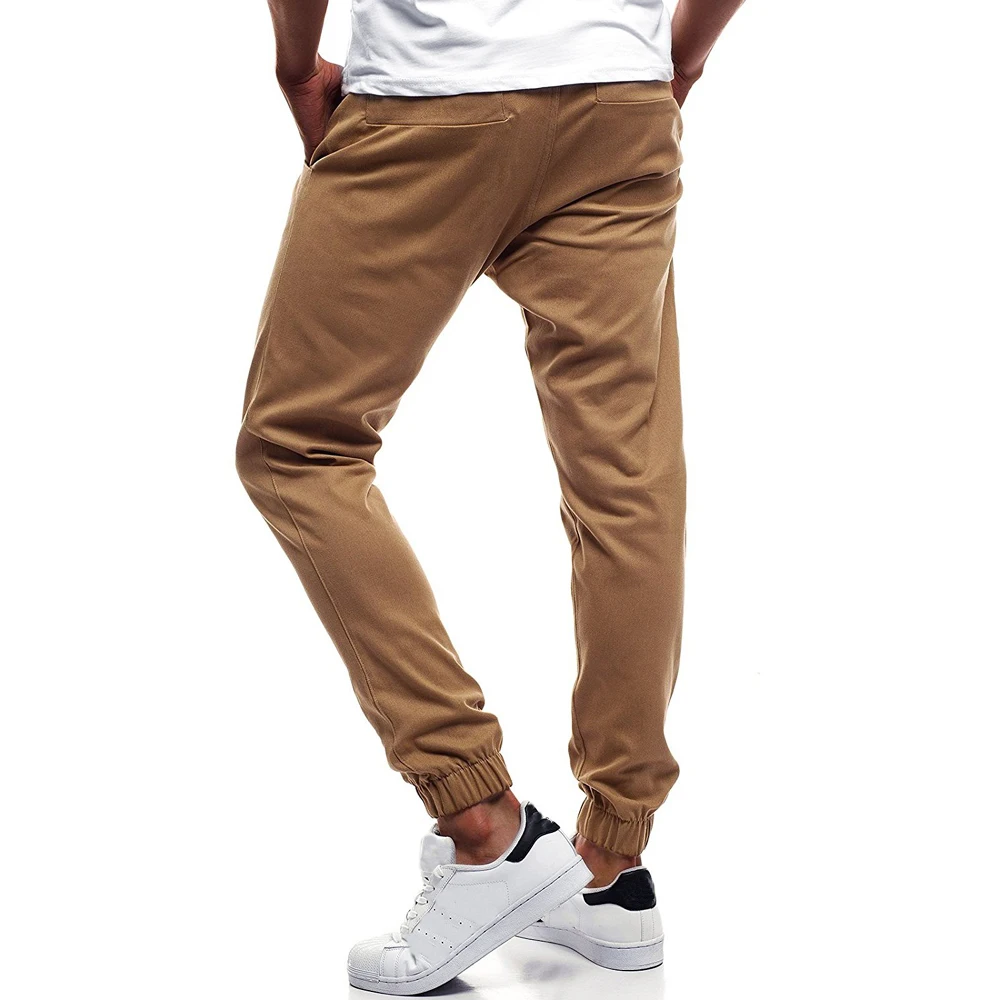button fly joggers