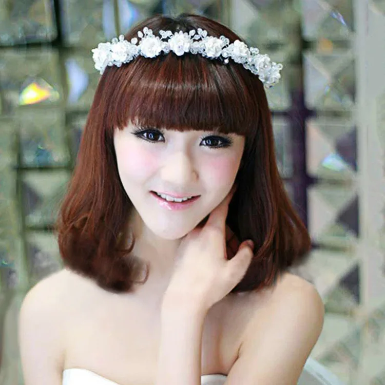 

10 Choices New Leaves Flower Hairband Wedding Performance Hair Accessories Bridal Hair Accessories
