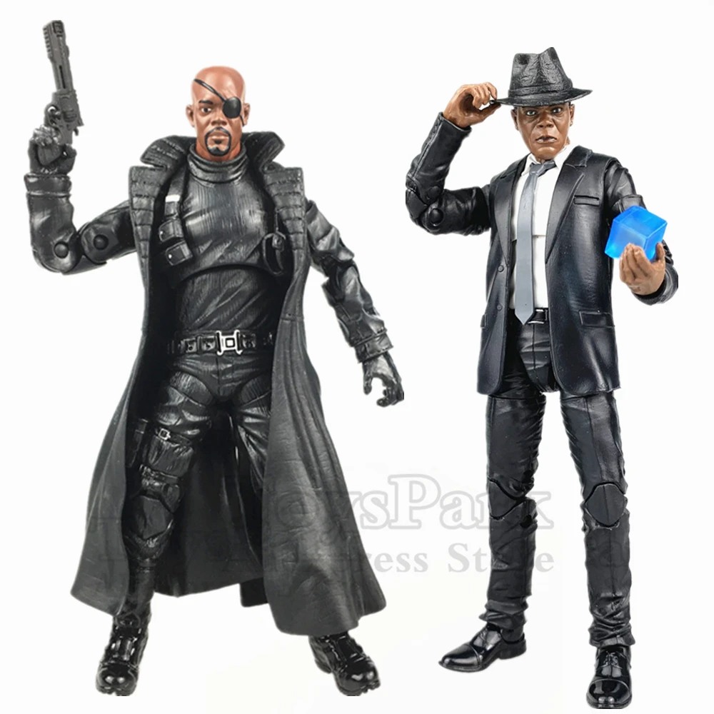

Marvel Legends 6" Young Nick Fury Movie Captain Marvel Action Figure Avengers SHIELD 3-P TRU Exclusive Doll Collectible Original