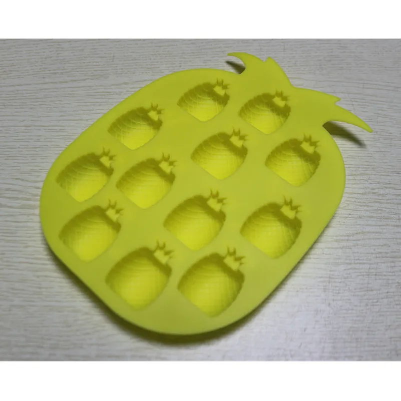 Atekuker форма ананаса DIY силиконовые формы для шоколадных конфет ледяной кубик лоток украшения торта формы