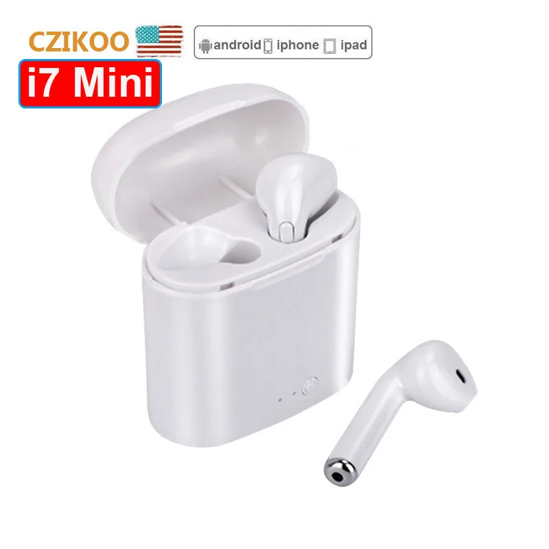 

i7s i7mini Tws Wireless Headset Bluetooth 5.0 Earphone In-ear Hidden Earbuds pk i9s i10 i12 i14 tws Headset For IPhone 8 android