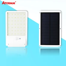 800 люмен светодиодный уличный фонарь на солнечных батареях Мощность 42 светодиодный s IP65 Водонепроницаемый SMD 3528 чип 4 режимов движения Сенсор сад для безопасности ворот освещения