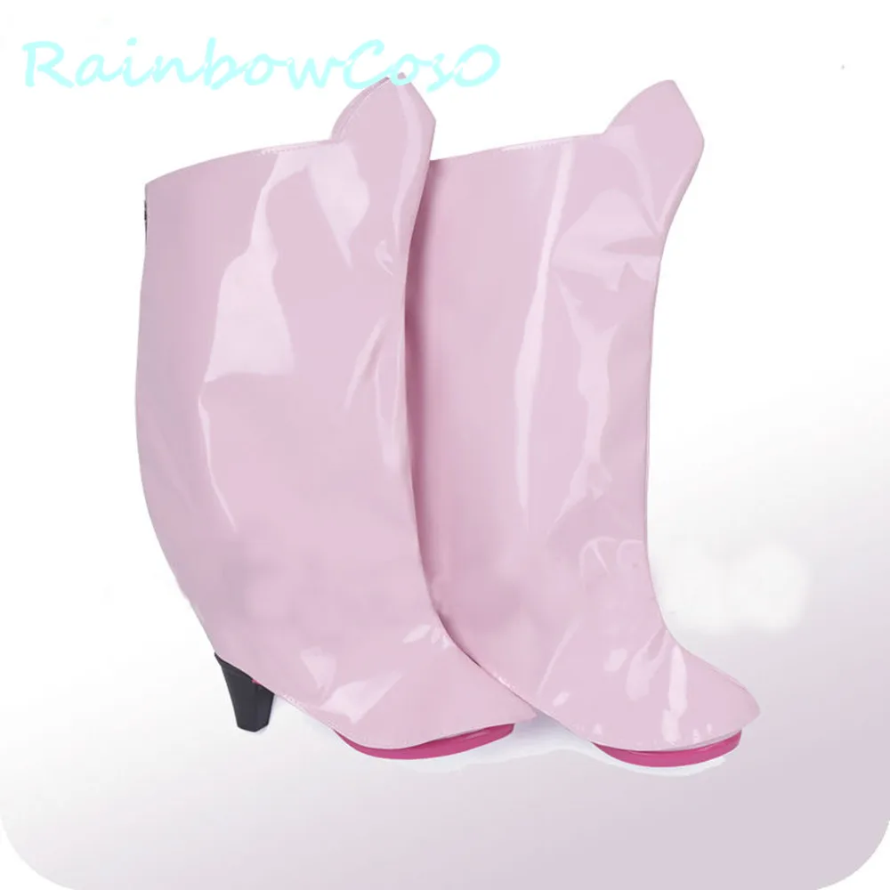OCHACO URARAKA Cosplay scarpe stivali Prop gioco Anime Halloween RainbowCos0 - immagine 2