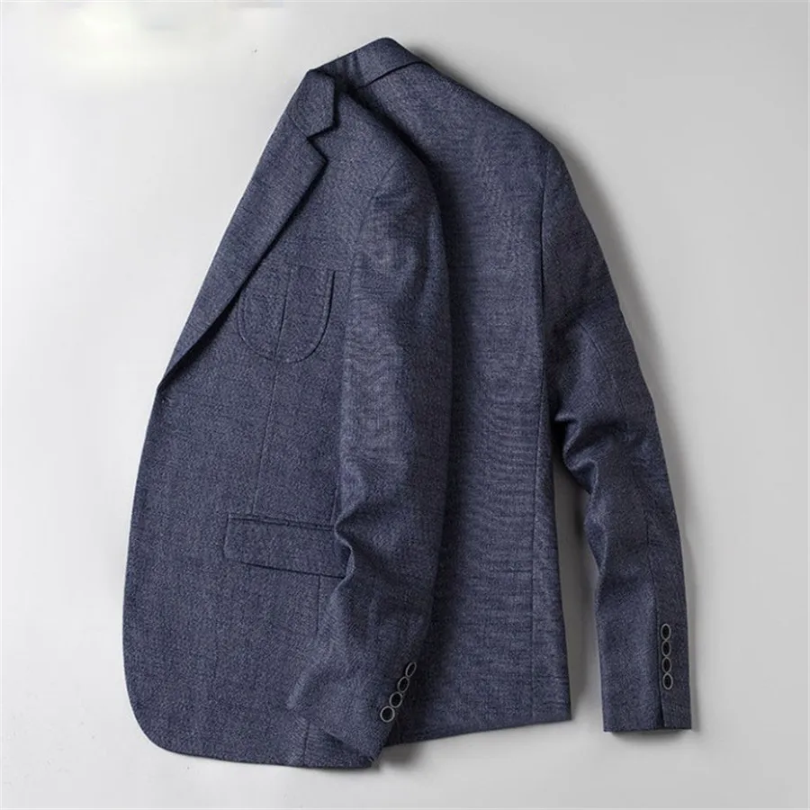 Блейзер Для мужчин Modis Slim Fit с длинным рукавом Повседневное пальто плюс Размеры 4Xl
