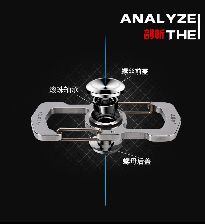 SANRENMU SK039E/040E ручной Спиннер/Спиннер-Спиннер/Спиннер для пальцев многофункциональный карманный edc-инструмент для кемпинга на открытом воздухе из стали для выживания