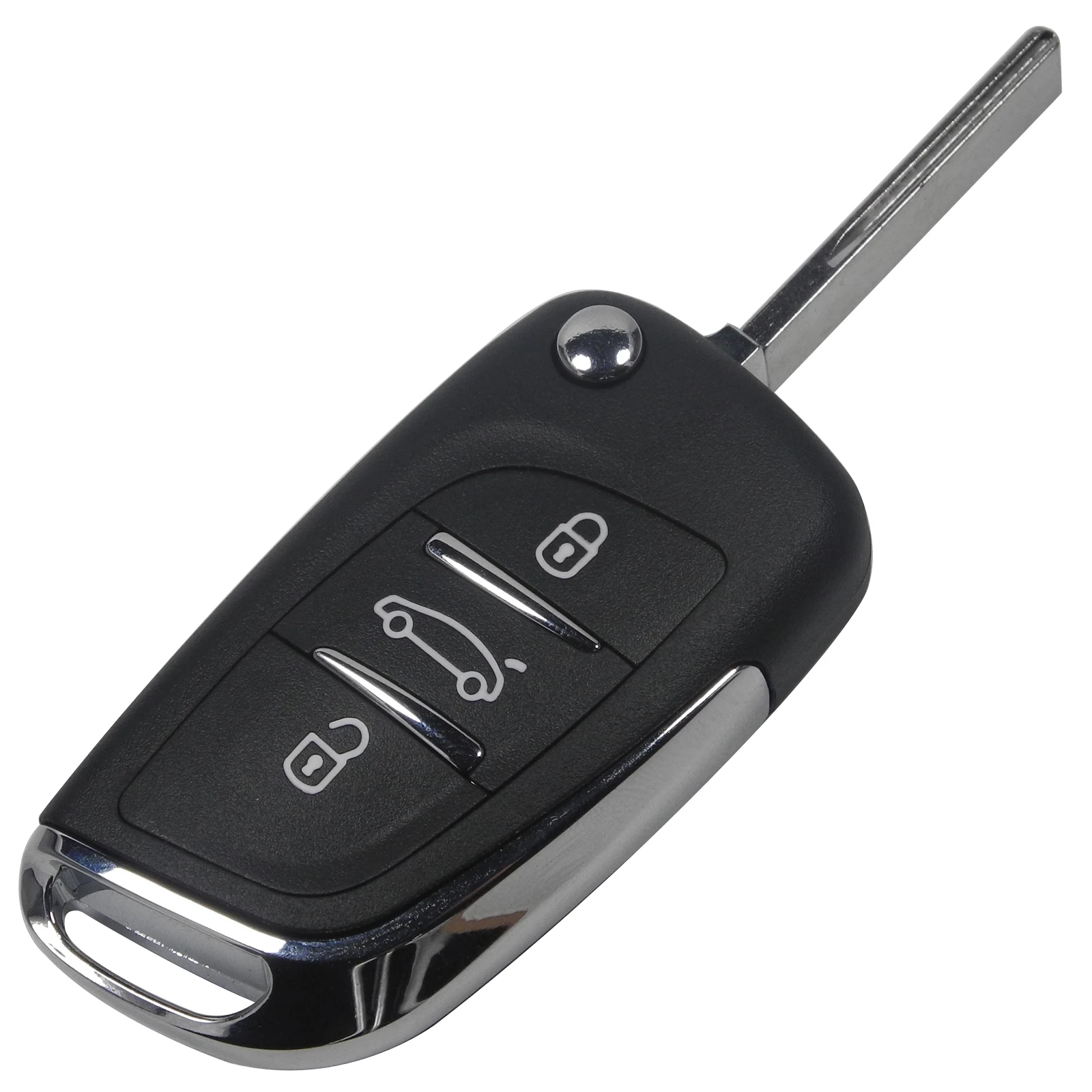 Высококачественная Складная фотовспышка с 3 кнопками для Peugeot 307 408 308 CITROEN C2 C3 C4 C5 C6