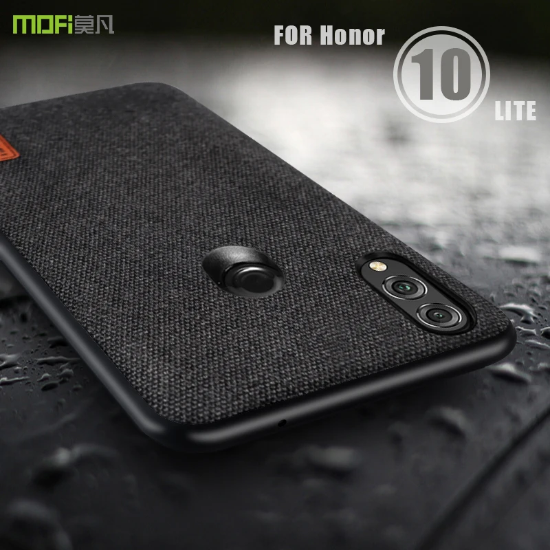 Чехол для honor 10 lite чехол MOFI huawei тканевая задняя крышка мягкий край полное покрытие