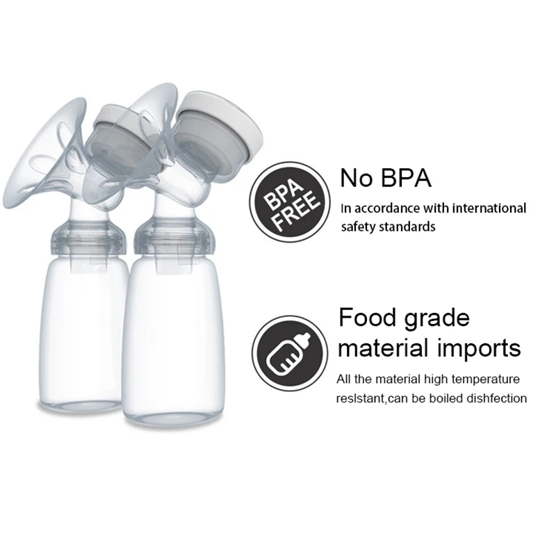 Один/двойной Электрический молокоотсос с молочной бутылочкой для младенцев USB BPA бесплатно мощная грудь насосы для кормления детей TY0419