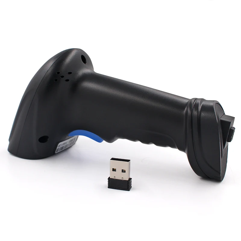 2.4G Wireless 2D/QR/1D Barcode Scanner plug and play cigarette alcohol PDF417 QR code scanner