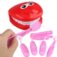 9 шт./компл. доктор игрушки Дети ролевые игры игрушка дантист проверка набор зубов Медицинский Набор Обучающие ролевые игры моделирование обучающие игрушки