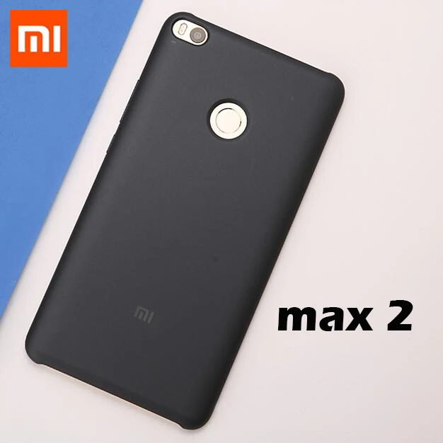 

Genuine xiaomi mi max 2 case black shockproof cover original MI MAX 2 case for xiaomi mi max2 back coque Capa