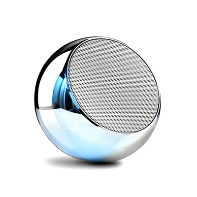Металлическое покрытие мини Беспроводной Bluetooth колонка, Портативная колонка стерео Бас звуком, свободные руки, Громкая Динамик сабвуфер с микрофон AUX A9PRO - Цвет: silver plating