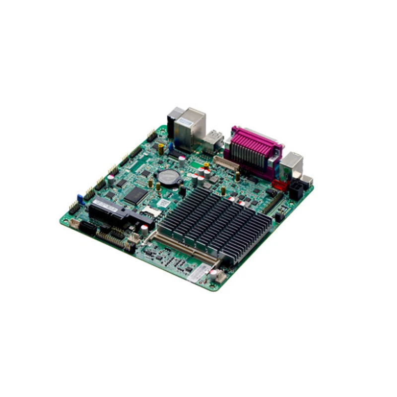 Fanless Mini-ITX Motherboard with Celeron Processor J1900 onboard Duad Core mSATA SATA Dual Lan 9*USB 2*COM Dual Display