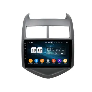 

8 Core PX5 4GB+64GB Android 9.0 HD 9" Car DVD GPS for Chevrolet AVEO 2011-2015 Stereo Radio Bluetooth WIFI Mirror-link USB DVR