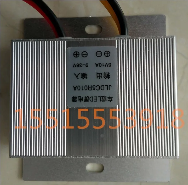 5V10A LED Блок Питания/LED автомобилей дисплей Питания 9-36 В/50 шт./лот | Электроника