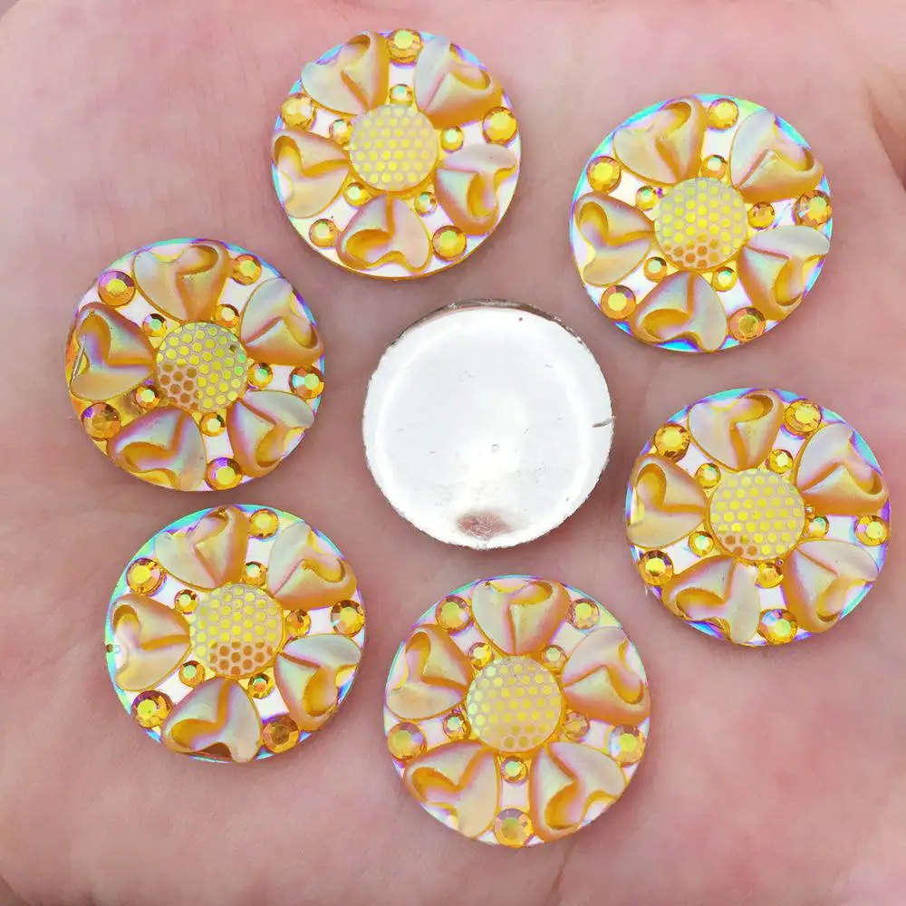 10 шт. круглые пуговицы с плоской задней поверхностью 20 мм|wedding button|rhinestone wedding