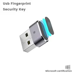 Usb-считыватель отпечатков пальцев для ноутбука Идентификация отпечатков пальцев Windows Hello Multifuntional press биометрическое шифрование Ключей