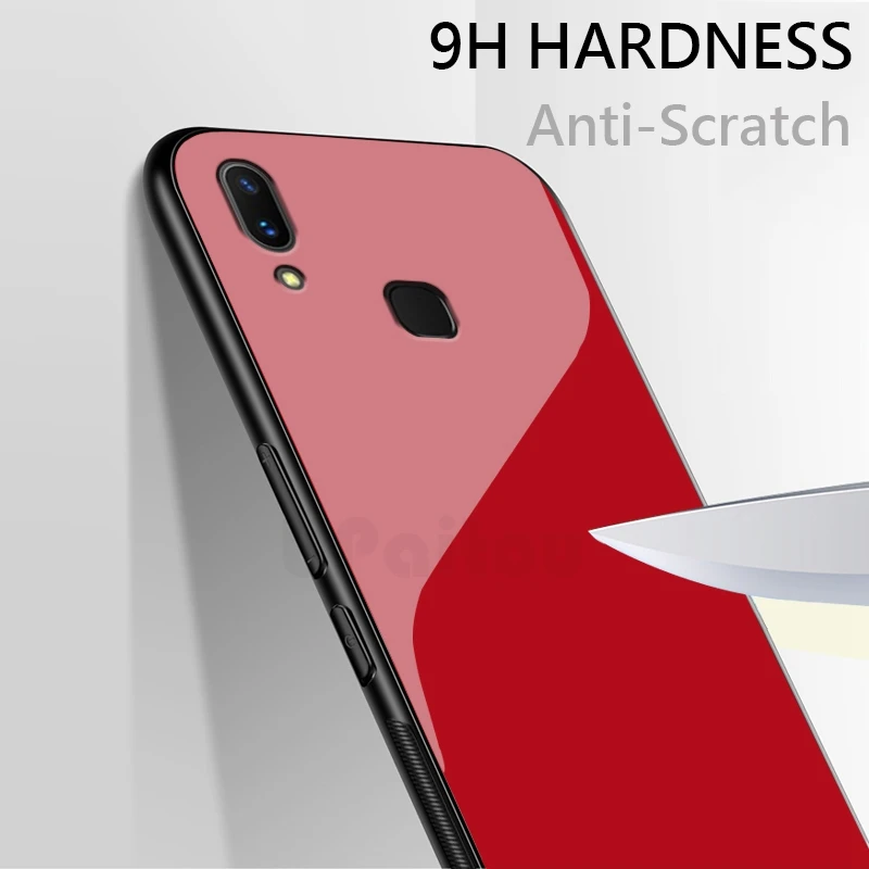 UPaitou Luxury Tempered Glass Case for VIVO V15 Pro V11 Pro V11i Case TPU Bumper Shockproof Case for vivo v11 Back Cover UPaitou Luxury Tempered Glass Case for VIVO V15 Pro V11 Pro V11i Case TPU Bumper Shockproof Case for vivo v11 Back Cover