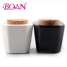 BQAN 1 шт. Хрустальное Стекло Dappen Блюдо Акриловая жидкая стеклянная чашка инструменты для дизайна ногтей акриловая художественная чаша для ногтей мини дробное розливание