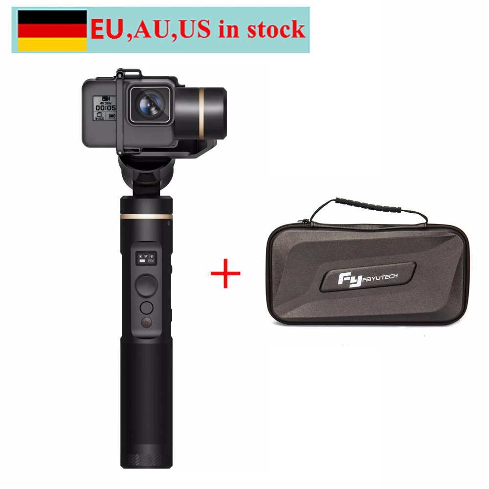

FeiyuTech Feiyu G6 Splashproof Handheld Gimbal Stabilizer for Gopro Hero 6/5/4/3/3+ Yi 4K/AEE Sony RX0 Action Camera