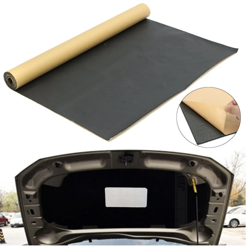 

1Roll 300cmx100cm 3mm Car Home Boat Sound Proofing Deadening Heat Insulation Closed Cell Foam Door Roof Trunk Acoustic Panel