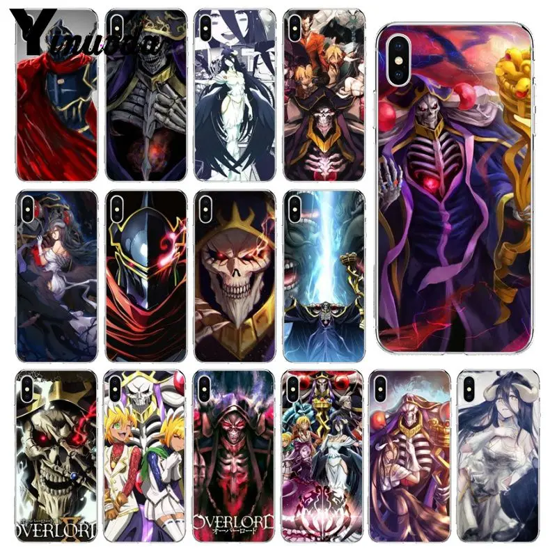 Yinuoda персонаж аниме Overlord чехол для Apple iPhone 8 7 6 6S Plus X XS MAX 5 5S SE XR | Мобильные телефоны