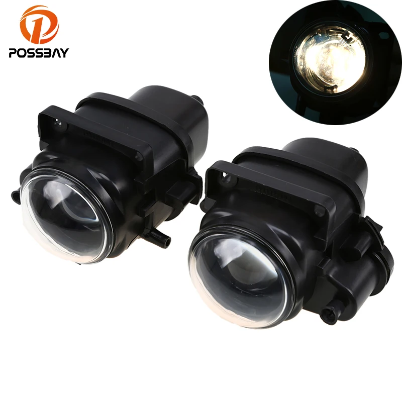 

POSSBAY Car Fog Light Lamps for Seat Leon 2002 2003 2004 2005 2006 12V 55W Auto Front Lower Fog Lamp Halogen Bulbs