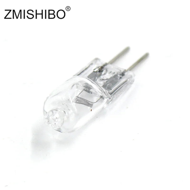 ZMISHIBO 20 шт. галогеновые лампы G4 AC/DC12V Тип JC высококачественные с регулируемой