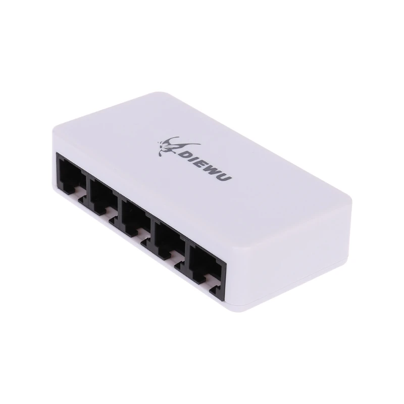 5 Порты Fast Ethernet RJ45 10/100 Мбит сетевой коммутатор концентратор