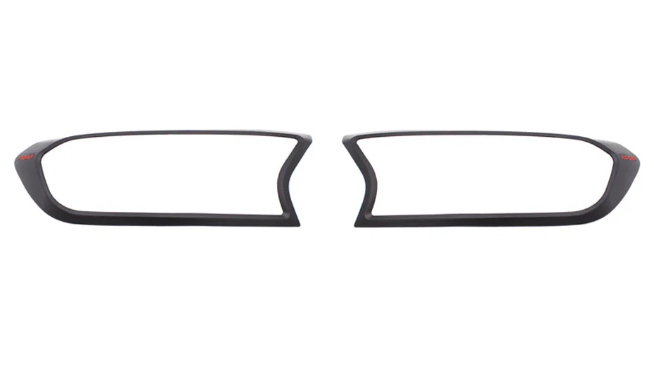 For Ford Ranger T7 Body Kits Cover Tuning Car Accessories Matte black ABS Plastic Auto Styling Moulding Accessory 2015-2017 02