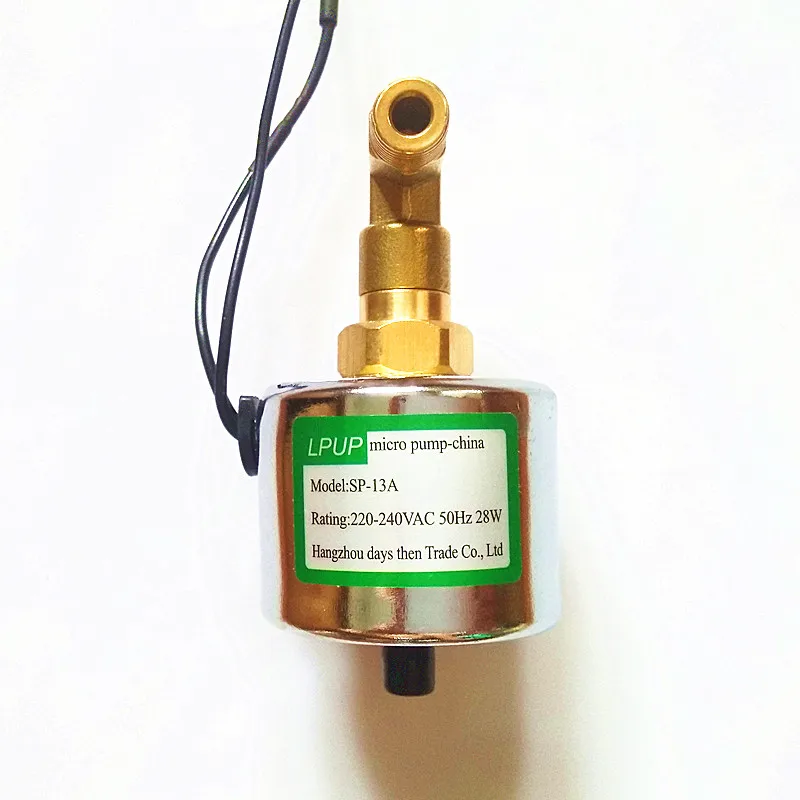 

SP-13A steam tow electromagnetic pump voltage 220-240VAC-50Hz power 28W