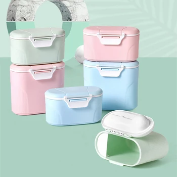 

Baby Formula Milk Storage Toddler Food Container Storage Infant Feeding Box Portable Milk Powder Formula Dispenser Food PP Box