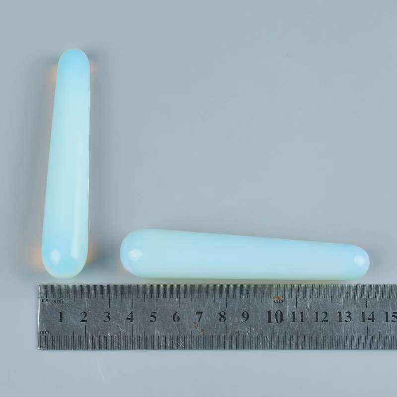 100 мм Opalite йони-палочка кристаллы инструмент для массажа акупунктная ручка уход