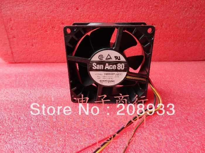 Для SANYO 48V 0.27A 8cm 9G0848P1G031 8038 двойной шарикоподшипник ++ охлаждающий вентилятор |