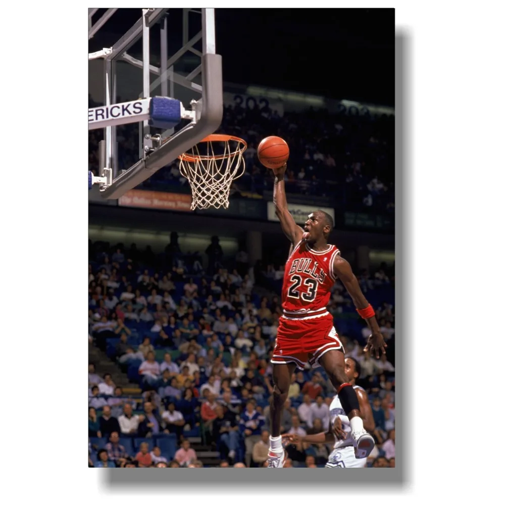 

Michael Jordan Poster HD pictures art Wall home Decoration 80X120 cm/32x48 Inch Silk Poster