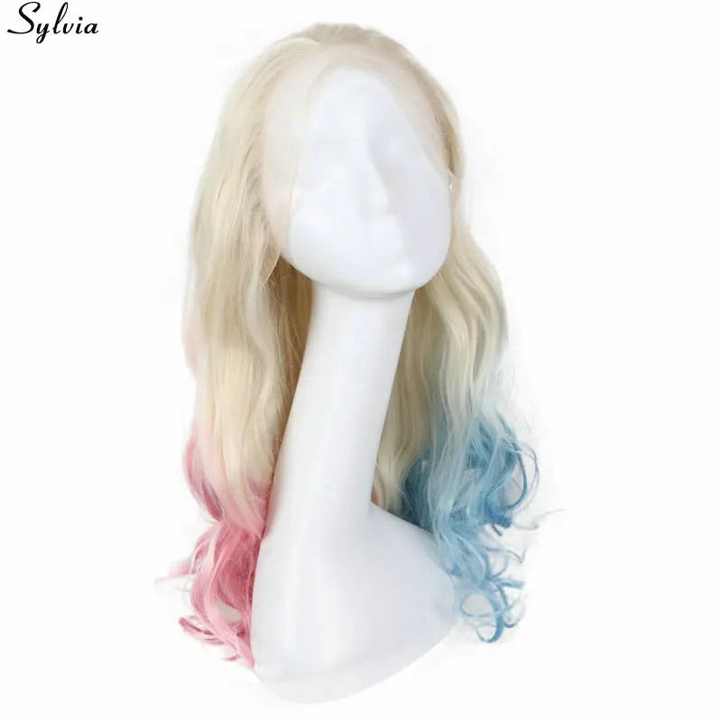 Harley Quinn hairstyle cosplay wig (4)
