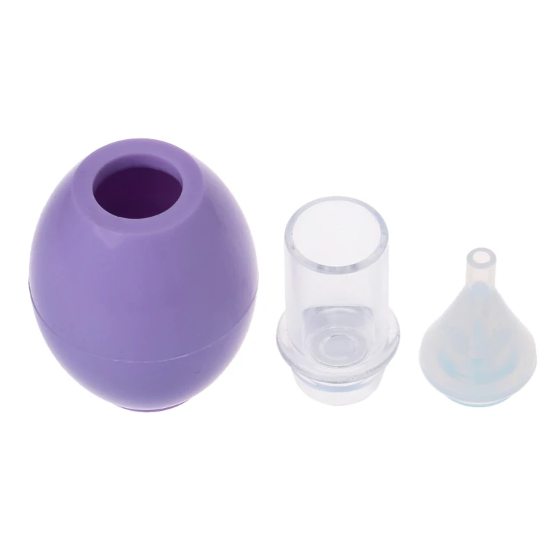 Newborn Nasal Aspirator Baby Suction Soft Tip Mucus Vacuum Runny Nose Cleaner