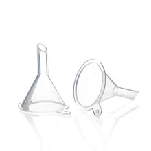 Urijk 10 шт. пластиковая воронка Хоппер соевый соус воронка для жидкости кухоннные приборы прозрачная Конфета цветная Воронка жидкости