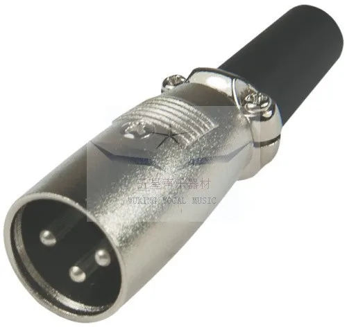 100 шт./лот XLR 3Pin Cannon разъем XLR Мужской Аудио connector-YA5042