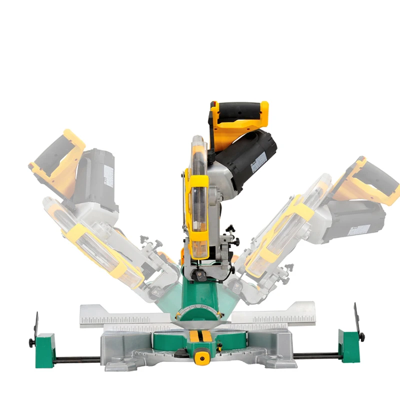 12 Inch Electric Table Saw Lever Saw Oblique Angle Saw Multifunctional Woodworking Cutting Machine J1G-ZP4-305