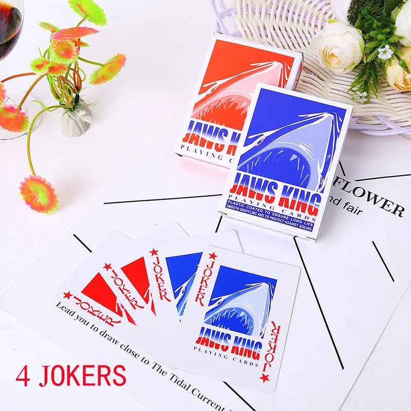 1 колода 56 штук бумажные игральные карты Забавный полный покерный игровой набор креативный подарок покерные карты