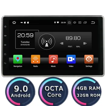 

Roadlover Android 9.0 Car GPS Navigation For Toyota Camry Prado 120 Chevrolet Captiva Ford Ranger Hyundai Santa Fe Stereo NO DVD