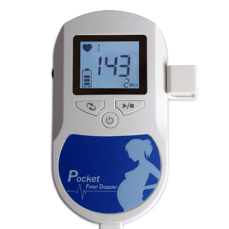 

CONTECMED Pocket Fetal doppler SONOLINE A 2M backlight LCD baby monitor free gel