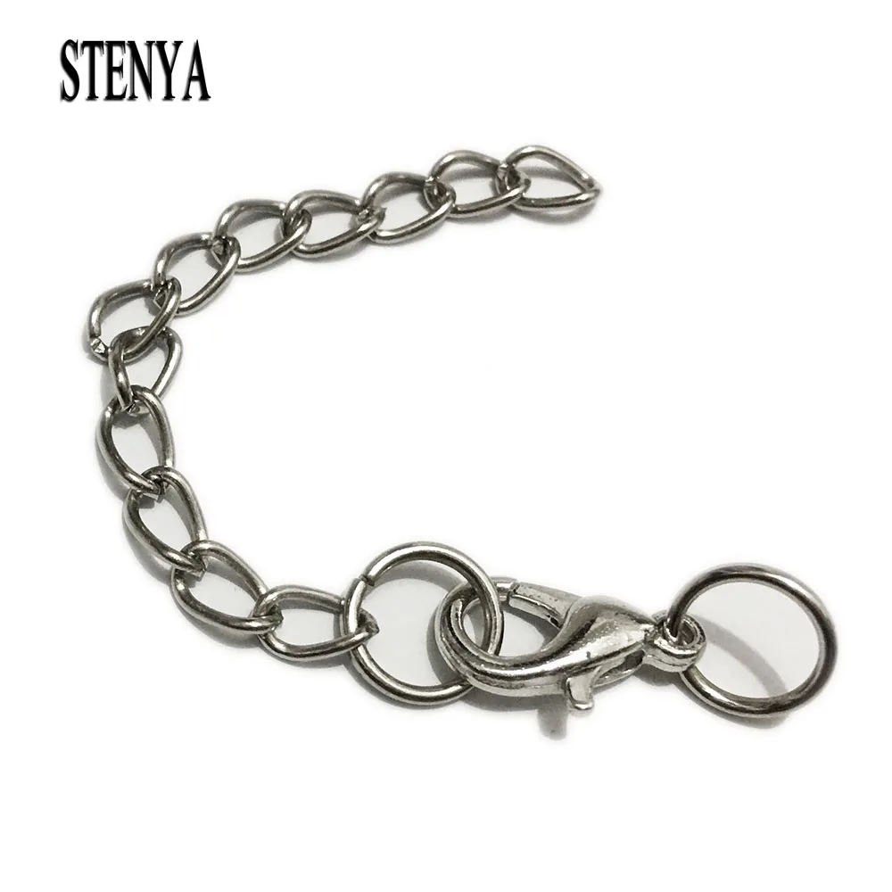 

Stenya Lobster Clasps Jump Rings Pinch Bail Necklace Pendant Connector Extension Chains Charms Bracelet Ropes Cords Components