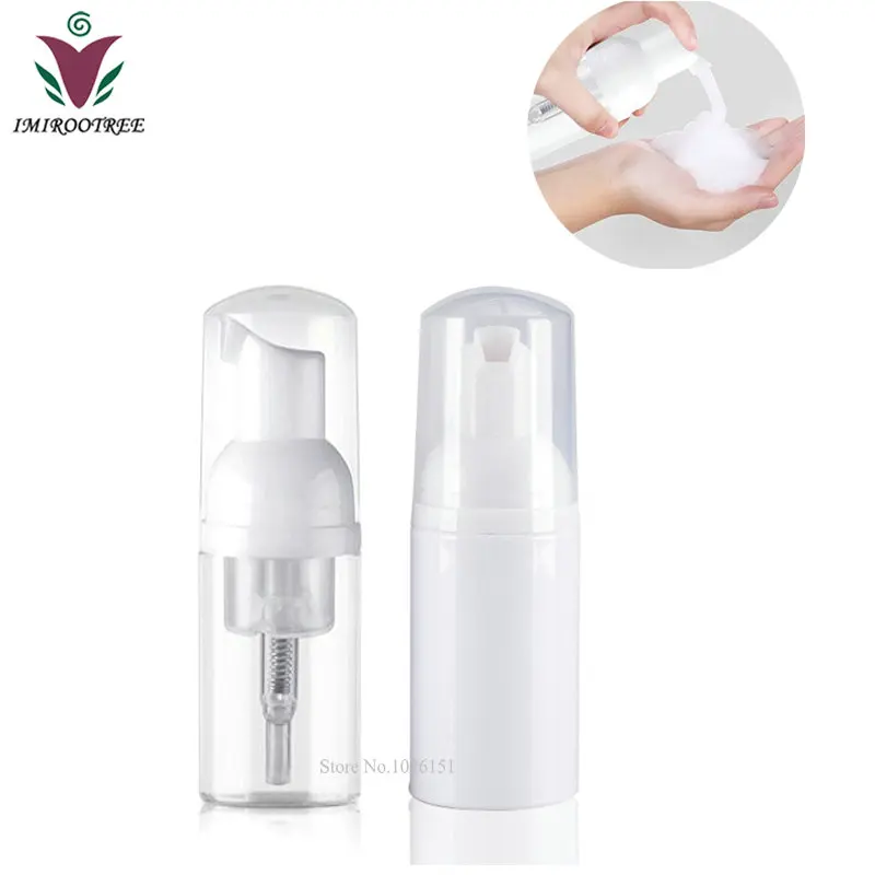 

Free Ship 12pcs 30ml 50ml 60ml 100ml 150ml 200ml 250ml white clear soap dispenser foam pump plastic bottles foaming pump bottle