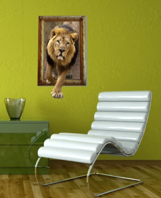 Removable A Lion Decoration Wall Stickers Home Decor Modern Animal Removable A Lion Decoration Wall Stickers Home Decor Modern Animal For Decals