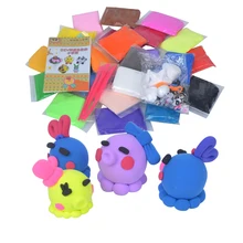 JOY MAGS 24 36 Colors bag Air Drying Soft Polymer Modelling Clay With Tools Play Dough